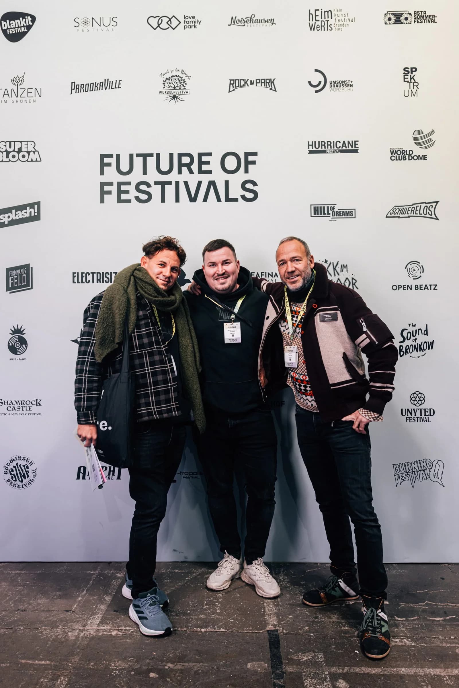 Future of Festivals - Marc, Benny und Martin